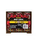 Scotch Box Lock Pack de 6 Precintos de Embalaje - 48mm x 20.3m - Incluye Dispensador - Color Transparente