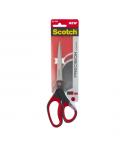 Scotch Tijeras de Precision 20cm - Acero Inoxidable - Corte Preciso - Mango Ergonomico - Color Negro/Rojo