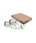 Scotch Dispensador de Pack de 2 Cintas Adhesivas - para Rollos de hasta 19mm x 13.9m - Incluye 4 Cintas Adhesivas - 66% Adhesivo