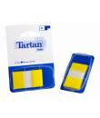 Tartan Pack de 12 Dispensadores de 50 Marcadores Reposicionables - 25x43mm - Color Amarillo