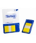 Tartan Pack de 12 Dispensadores de 50 Marcadores Reposicionables - 25x43mm - Color Amarillo