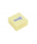 Tartan Cubo de 400 Notas Adhesivas Reposicionables - 76x76mm - Color Amarillo Claro