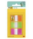 Post-It Index Dispensador con 60 Marcadores de Indice Reposicionables - Forma Rectangular - Colores Surtidos