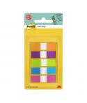 Post-It Index Dispensador con 100 Marcadores de Indice Reposicionables - Forma Rectangular - Colores Surtidos