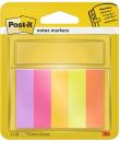 Post-It Pack de 5 Blocs de 50 Marcadores Reposicionables - Forma Rectangular - Colores Surtidos