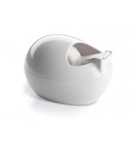 Scotch Dispensador de Cinta Adhesiva - para Cintas de hasta 19mm x 7.5m - Incluye Cinta Adhesiva Invisible - Estilo Moderno - Co