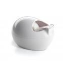 Scotch Dispensador de Cinta Adhesiva - para Cintas de hasta 19mm x 7.5m - Incluye Cinta Adhesiva Invisible - Estilo Moderno - Co