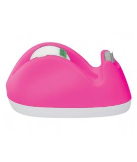 Scotch Dispensador de Cinta Adhesiva - Forma de Conejo - Incluye 1 Rollo de 19mm x 8.89m - Color Rosa