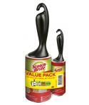 Scotch-Brite Everyday Clean Rodillo Quitapelusas Adhesivo - 56 Hojas - Incluye Rodillo Mini para Uso Diario de 30 Hojas - Color 