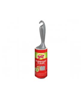 Scotch-Brite Everyday Clean Rodillo Quitapelusas Adhesivo - 30 Hojas - Color Gris