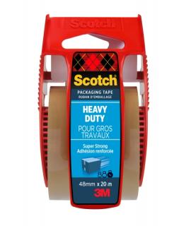 Scotch Precinto de Embalaje - 48mm x 20m - Incluye Dispensador - Color Transparente
