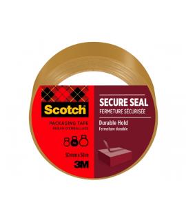 Scotch Precinto de Embalaje - 50mm x 50m - Sellado Seguro - Color Marron