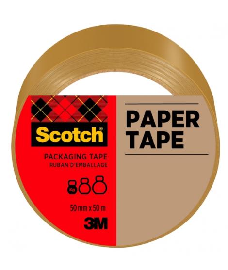 Scotch Cinta Adhesiva de Papel - 50mm x 5m - Color Marron