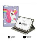 Subblim Funda Tablet Universal Trendy 9.6" a 11" - Posicion Stand con 2 Angulos de Vision - Soporte Antideslizante - Colores Var