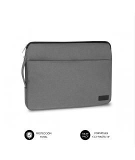 Subblim Funda Urban Portátil de 13.3" a 14" - Proteccion Elegante y Funcional - Tela de Poliester 600D - Interior Acolchado de F