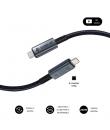 Subblim Cable High USB-C - 240W - Nylon Trenzado - 40Gbps - Chip E-Marker - 1.5 Metros - Color Negro