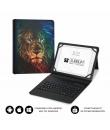 Subblim Keytab Pro Bluetooth Funda universal 9-10.1" - Diseño ultradelgado - Soporte ajustable - Sistema magnético - Resistente 