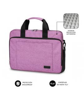 Subblim Maletin para Portatiles de hasta 15.6 Pulgadas - Proteccion Air Padding - Resistente Poliester Oxford - Repelente de Liq