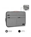 Subblim Funda Air Padding 360 Portátil de 13.3" a 14" - Protección 360º con Air Padding - Múltiples bolsillos - Resistente y dur