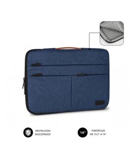 Subblim Funda Air Padding 360 Portátil de 13.3" a 14" - Protección 360º con Air Padding - Múltiples bolsillos - Resistente y dur