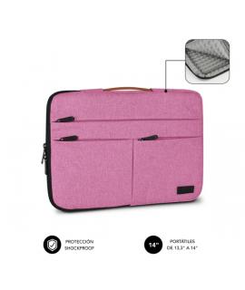 Subblim Funda Air Padding 360 Portátil de 13.3" a 14" - Protección 360º con Air Padding - Múltiples bolsillos - Resistente y dur