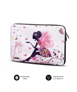 Subblim Funda Trendy de Neopreno Portátil de 13.3" a 14"- Resistencia a Golpes y Caidas - Colores Varios