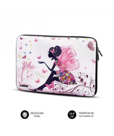 Subblim Funda Trendy de Neopreno Portátil de 13.3" a 14"- Resistencia a Golpes y Caidas - Colores Varios