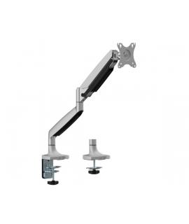 Ewent Soporte de Mesa con Brazo Articulado para Monitor hasta 45" - Giratorio e Inclinable - Gestion de Cables - Peso Maximo 15k