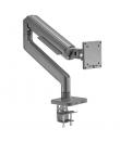Ewent Soporte de Mesa con Brazo Articulado para Monitor hasta 49" - Giratorio e Inclinable - Gestion de Cables - Peso Maximo 20k