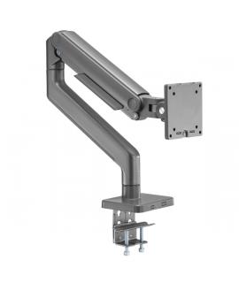Ewent Soporte de Mesa con Brazo Articulado para Monitor hasta 49" - Giratorio e Inclinable - Gestion de Cables - Peso Maximo 20k