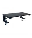 Ewent Soporte Elevador para Monitor - Sujeccion con Abrazadera - Grosor Tablero Maximo 50.8mm - Peso Maximo 20kg - Color Negro