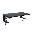 Ewent Soporte Elevador para Monitor - Sujeccion con Abrazadera - Grosor Tablero Maximo 50.8mm - Peso Maximo 20kg - Color Negro