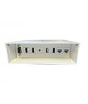 Ewent Caja de Conexiones Multimedia y Red - VGA - 2xHDMI - Jack3.5 - 2xUSB - 2xRJ45 - Color Blanco