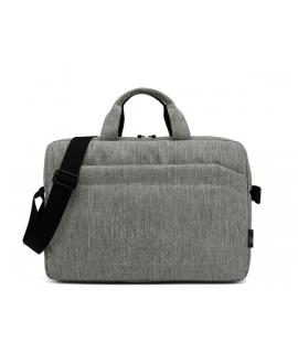 Ewent Maletin para Portatil 15.6" - Asa de Mano - Correa Ajustable - Poliester - Color Gris