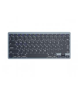 Ewent Teclado de Viaje - Modo Ahorro de Energia - Bluetooth 3.0 - Disposicion Portuguesa QWERTY PT - 2x Bateria AAA (Incluida) -