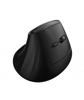 Ewent Raton Inalambrico - 4000dpi - Receptor USB-A de 2.4Ghz - Bluetooth 5.1 - Ergonomico - 6 Botones - Agarre Vertical - Color 