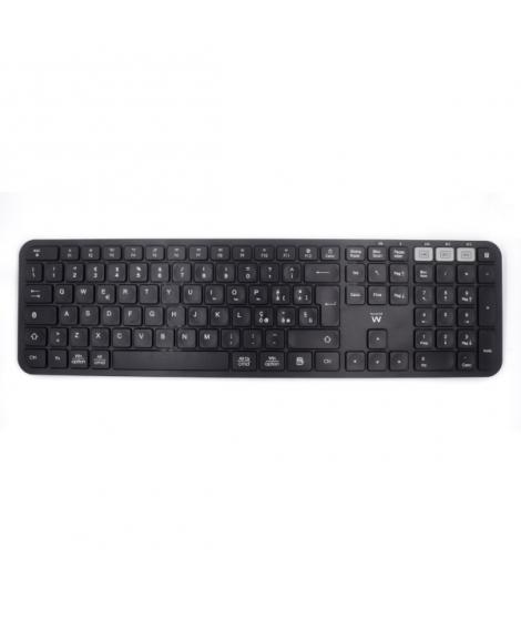 Ewent Teclado Inalambrico - Modo Ahorro de Energia - Disposicion Italiana QWERTY IT - 1x Bateria AAA (Incluida) - Alcance hasta 