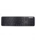 Ewent Teclado Inalambrico - Modo Ahorro de Energia - Disposicion Italiana QWERTY IT - 1x Bateria AAA (Incluida) - Alcance hasta 