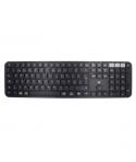 Ewent Teclado Inalambrico - Modo Ahorro de Energia - Disposicion Portuguesa QWERTY PT - Receptor USB-A 2.4Hz - 1x Bateria AAA (I