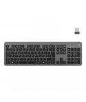 Ewent Teclado Inalambrico - Bateria de Litio Recargable de 300mAh - Disposicion Portuguesa QWERTY PT - Retroiluminacion - Teclas
