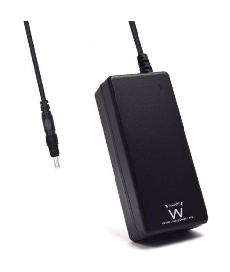 Ewent Cargador Especifico para Portatiles ASUS, Acer - 65W de Potencia - Clavija 5.5x2.1mm - Longitud de Cable Total de 2.7m (1.