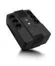 Ewent SAI Interactivo 700VA/390W - 6x Schuko - Toma Tierra - Funcion AVR - Notificacion Sonora y LED - Proteccion Electrica - Ba
