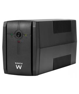 Ewent SAI Interactivo 780VA/390W - 2x Schuko - Cable de Alimentacion - Funcion AVR - Notificacion Sonora y LED - Proteccion Elec