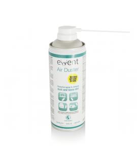 Ewent Spray de Aire Comprimido - Invertible - 220ml - Aplicador para Zonas Dificiles - Color Transparente