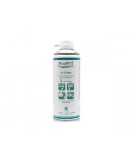 Ewent Spray de Aire Comprimido - Aroma a Manzana - Aplicador para Zonas Dificiles - Color Transparente