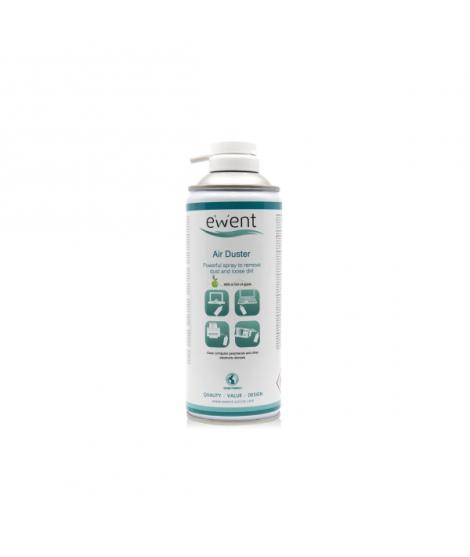 Ewent Spray de Aire Comprimido - Aroma a Manzana - Aplicador para Zonas Dificiles - Color Transparente