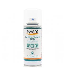 Ewent Spray Desinfectante para Superficies - 400ml - Formula con Detergente - Antiolores - Color Transparente