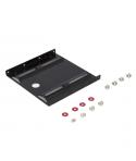 Ewent Adaptador de Montaje para Disco Duro HDD/SSD de 2.5" en Ranura de 3.5" - Aluminio Solido - Incluye Tornillos - Color Negro