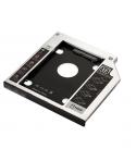 Ewent Adaptador Disco Duro de 7mm para Unidad Optica de 9.5mm en Portatil - Velocidad de Transferencia hasta 6 Gbps - Compatible