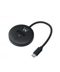 Ewent Estacion de Docking para SSD M.2 NVME - Soporte UASP y TRIM - Cable de 50cm - Color Negro